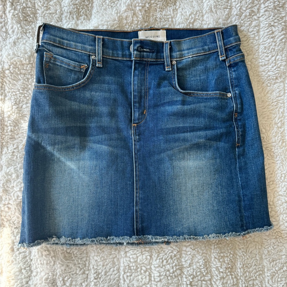 McGuire Mini Jean Skirt, size 26